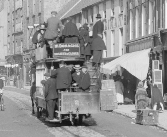 Galway and Salthill Tram No 2 Shop St